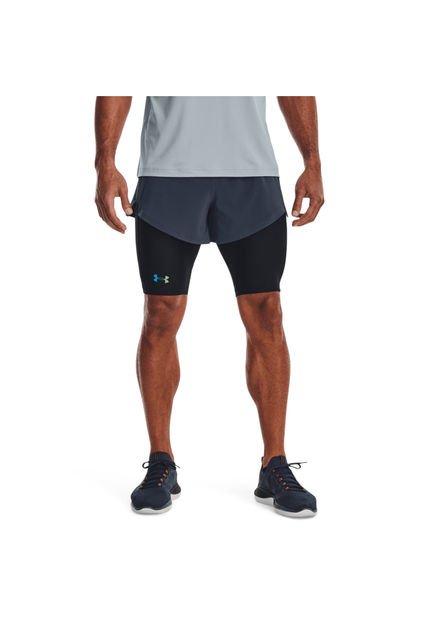 Short Hombre UNDER ARMOUR UA SMARTFOR RUS 2/1 Gris Under Armour