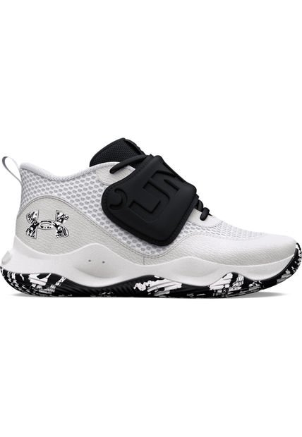 Tenis UNDER ARMOUR Niño UA GS ZONE BB 2 Blanco Basketball Under Armour