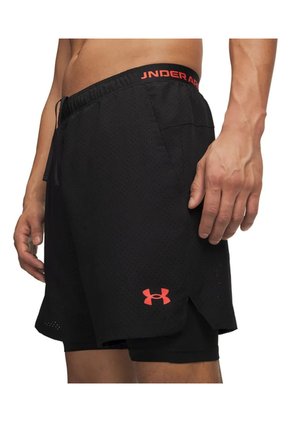 Short Hombre Under Armour Vnsh Wvn Short 2 2N1 Negro Under Armour