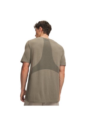 Camiseta De Compresión Hombre Under Armour Vanish Seamle Marrón Under Armour