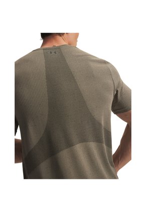 Camiseta De Compresión Hombre Under Armour Vanish Seamle Marrón Under Armour