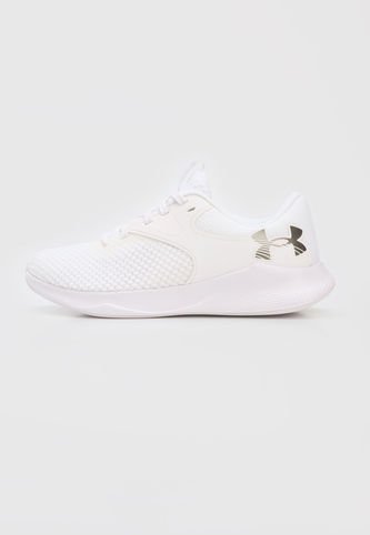 Under Armour - Tenis Training Blanco-Plateado UNDER |