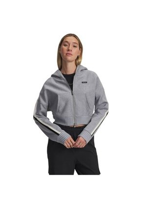 Buzo Mujer Under Armour ICON HWT FLC FZ HD Gris Under Armour