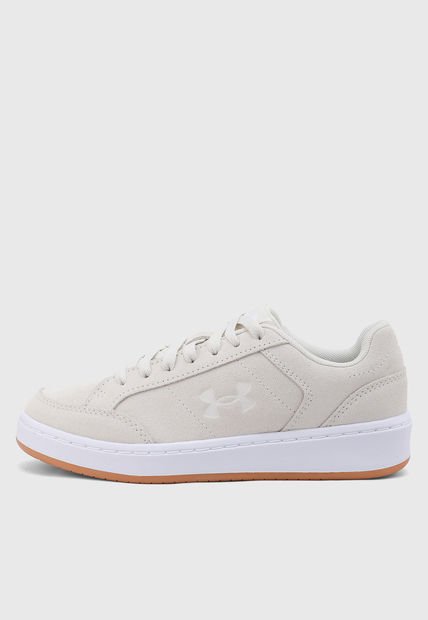 Tenis Lifestyle Beige-Blanco UNDER ARMOUR Official Suede