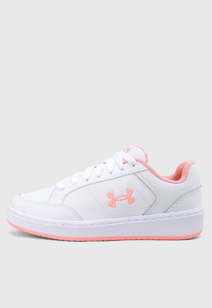Tenis Lifestyle Blanco-Salmón UNDER ARMOUR Official