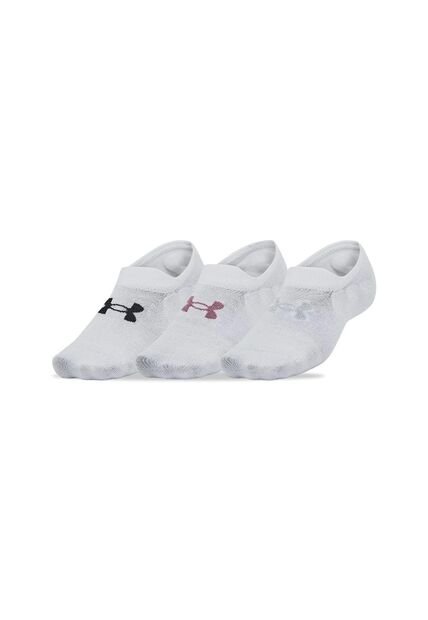 Medias Under Armour Esntil Ultralwtb 3Pack-Blanco