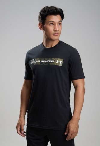 Camiseta UNDER ARMOUR Chest Stripe Negro Under Armour