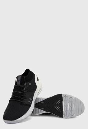 Tenis Training Negro-Blanco UNDER ARMOUR Rock 2