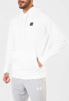 Hoodie Blanco UNDER ARMOUR Rival Fleece