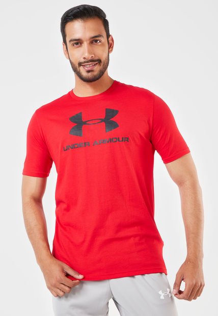 Camiseta  Rojo-Negro UNDER ARMOUR