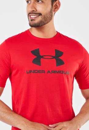 Camiseta  Rojo-Negro UNDER ARMOUR
