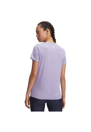 Camiseta Mujer Under Armour TECH SSC TWIST Puerpura Under Armour