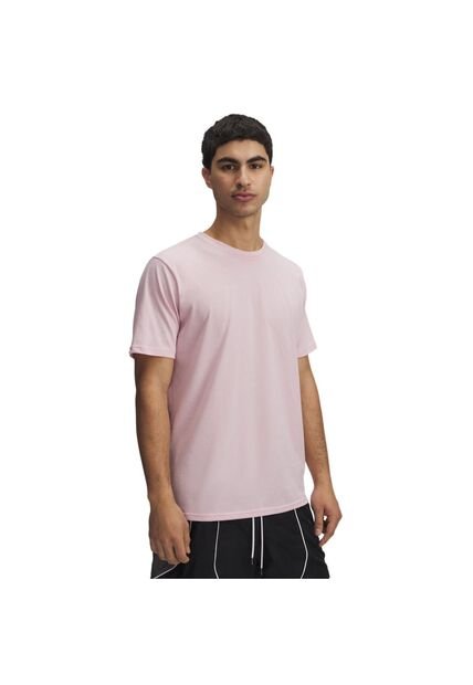Camiseta Hombre UNDER ARMOUR M SPORTSTYLE LC SS Rosado Under Armour