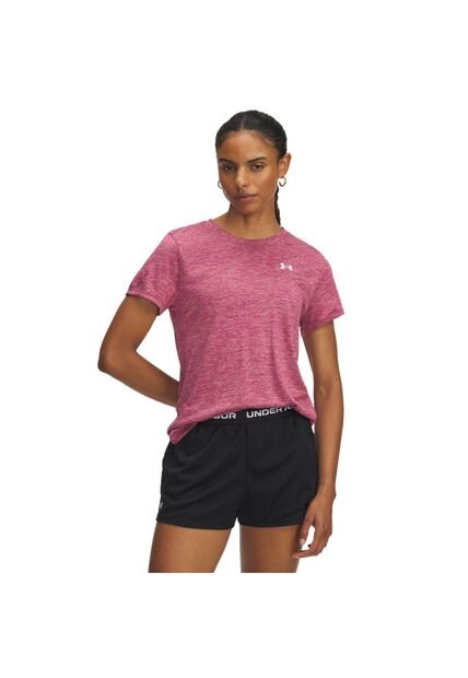 Camiseta Mujer Under Armour TECH SSC TWIST Rojo Under Armour