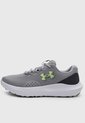 Tenis Running UNDER ARMOUR Charged Surge 4 Gris de Under Armour