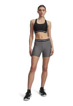 Short Mujer UNDER ARMOUR HEATGEAR MIDDY Gris Under Armour