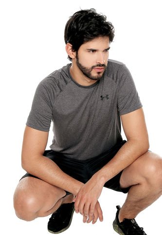Camiseta Gris UNDER ARMOUR Carbon Heather Under Armour