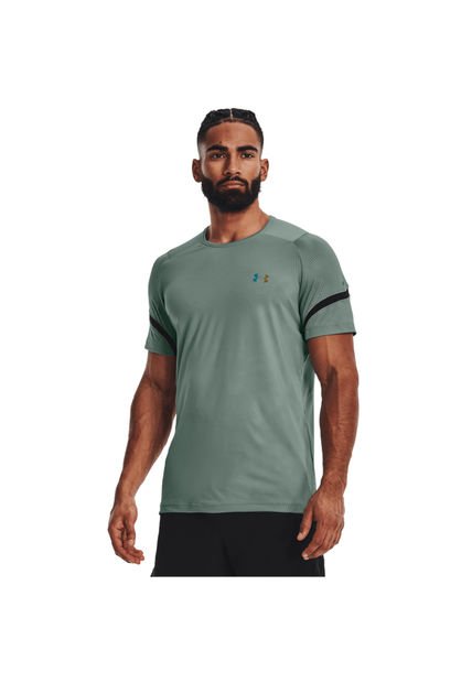 CAMISETA HOMBRE UA RUSH EMBOSS SS 1373701-781-Y81 Under Armour