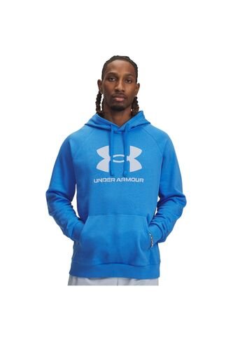 Buzo Hombre Under Armour RIVAL FLEECE LOGO HD Azul Under Armour Under Armour