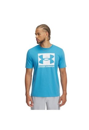 Camiseta Hombre UNDER ARMOUR ABC CAMO BXD LOGO SS Azul Under Armour
