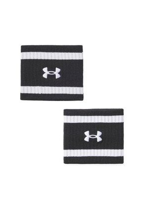 Muñequeras Unisex Under Armour LW TERRY WRISTBAND Negro Under Armour