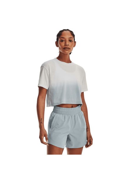 CAMISETA MUJER UA DIP DYE CROP SS 1376750-006-Y81 Under Armour