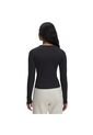 Camiseta Manga Larga Mujer Under Armour UA RIVAL RIB LS Negro Under Armour de Under Armour