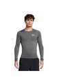 Camiseta Hombre UNDER ARMOUR UA HG ARMOUR COMP LS Gris Under Armour de Under Armour