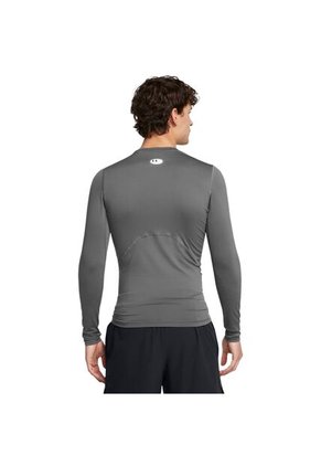 Camiseta Hombre UNDER ARMOUR UA HG ARMOUR COMP LS Gris Under Armour