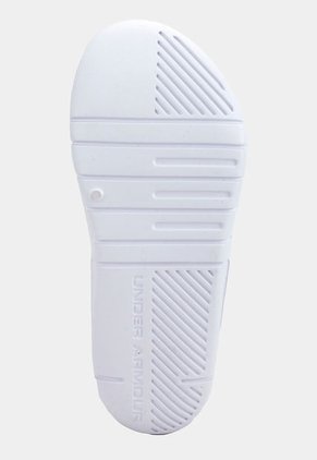 Playera Blanco-Negro UNDER ARMOUR Core Pth Slides