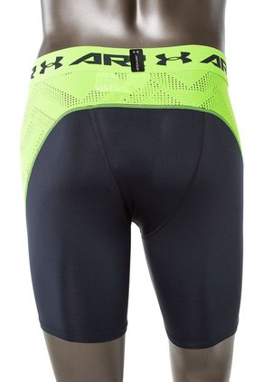 Bóxer Gris-Verde Neón Under Armour,