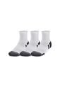 Medias Hombre UNDER ARMOUR PRFRMNC TECH 3PK QTR Blanco Under Armour de Under Armour