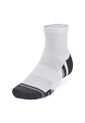 Medias Hombre UNDER ARMOUR PRFRMNC TECH 3PK QTR Blanco Under Armour de Under Armour
