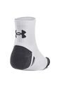 Medias Hombre UNDER ARMOUR PRFRMNC TECH 3PK QTR Blanco Under Armour de Under Armour