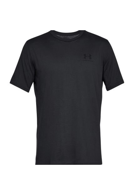 Camiseta Hombre Under Armour SPORTSTYLE LC SS- Negro Under Armour