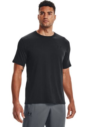 Camiseta Hombre Under Armour SPORTSTYLE LC SS- Negro Under Armour