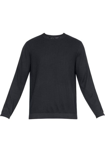 Sueter Under Armour Threadborne Crew-Gris Claro
