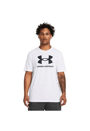 Camiseta Hombre UNDER ARMOUR SPRTSTL LOGO UPDT SS Blanco Under Armour