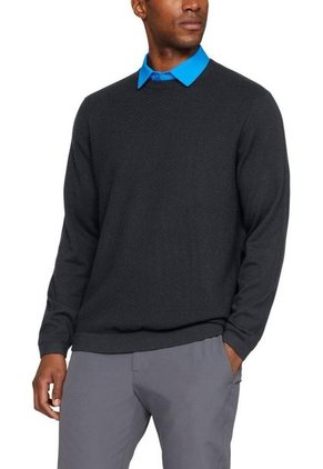 Sueter Under Armour Threadborne Crew-Gris Claro