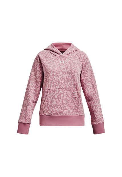 Saco Niña UNDER ARMOUR RIVAL FLC PRINTED HD Rosa Under Armour