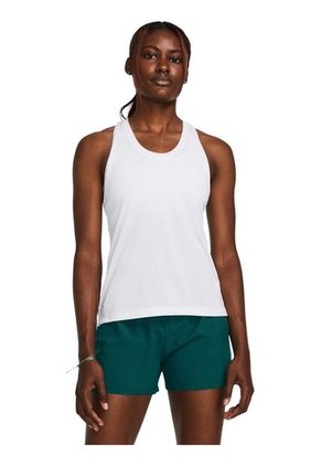 Camiseta Mujer UNDER ARMOUR UA LAUNCH SINGLET Blanco Under Armour
