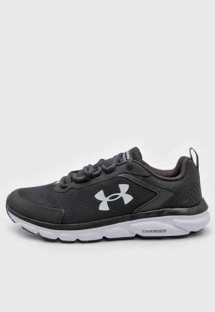 Tenis Running Blanco-Negro UNDER ARMOUR Charged Assert 9