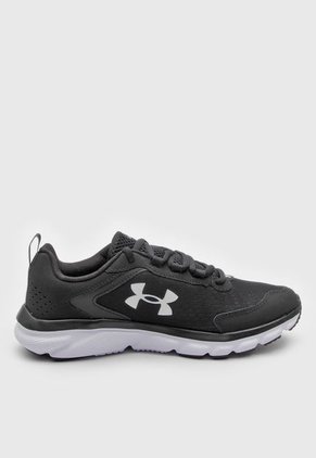 Tenis Running Blanco-Negro UNDER ARMOUR Charged Assert 9
