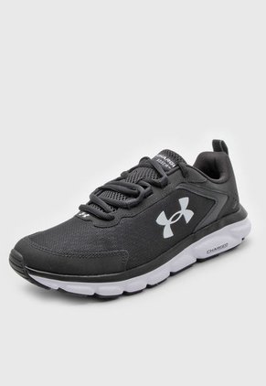 Tenis Running Blanco-Negro UNDER ARMOUR Charged Assert 9