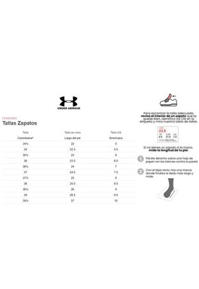 Tenis Trainning Mujer Under Armour W AURORA 3 Verde Under Armour