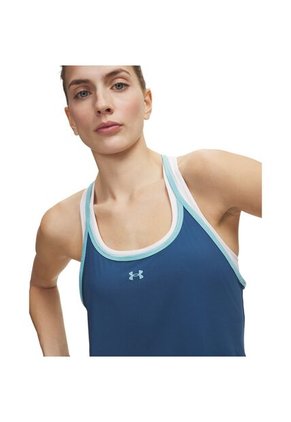 Camiseta Sin Mangas Mujer Under Armour VANSH RACERBACK TANK Azul Under Armour