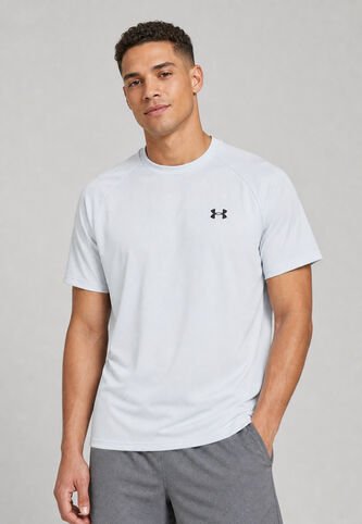 Camiseta Training UNDER ARMOUR Tech Textured Ss Gris Claro Under Armour