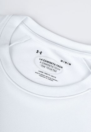 Camiseta Training UNDER ARMOUR Tech Textured Ss Gris Claro