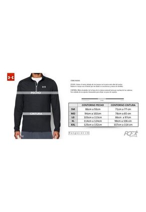 Sueter Under Armour Qualifier Para Hombre-Negro