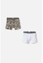 Pack X2 Boxer De Jurassic World Verde Y Blanco Para Niño 12 de Universal